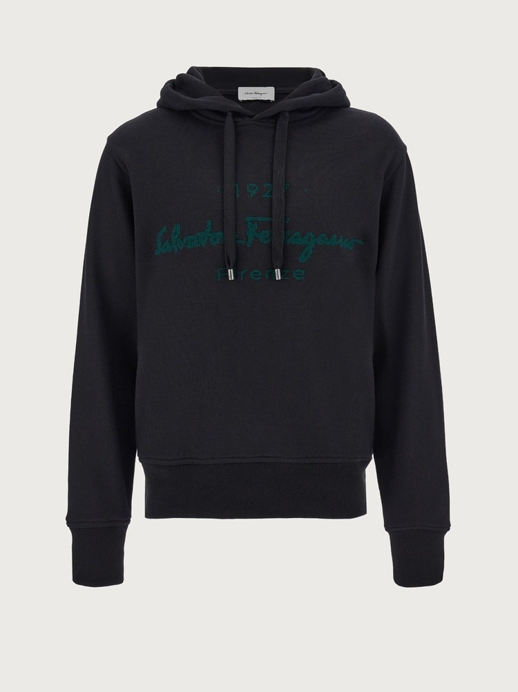 SWEATER WITH MULTICOLORED EMBROIDERY - 1