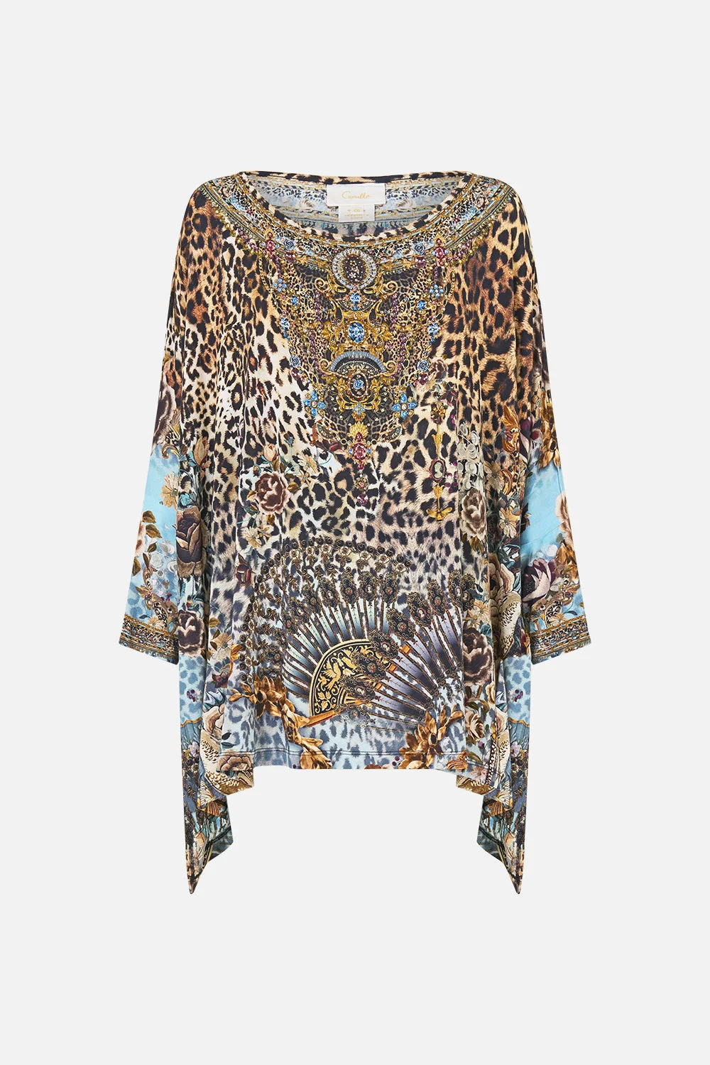 SCOOP NECK SLOUCH TEE - 1
