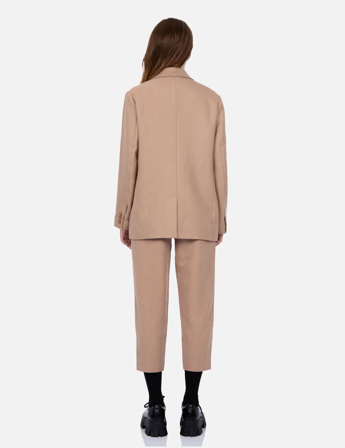 Seagull Embroidery Wool-mix Blazer - 6