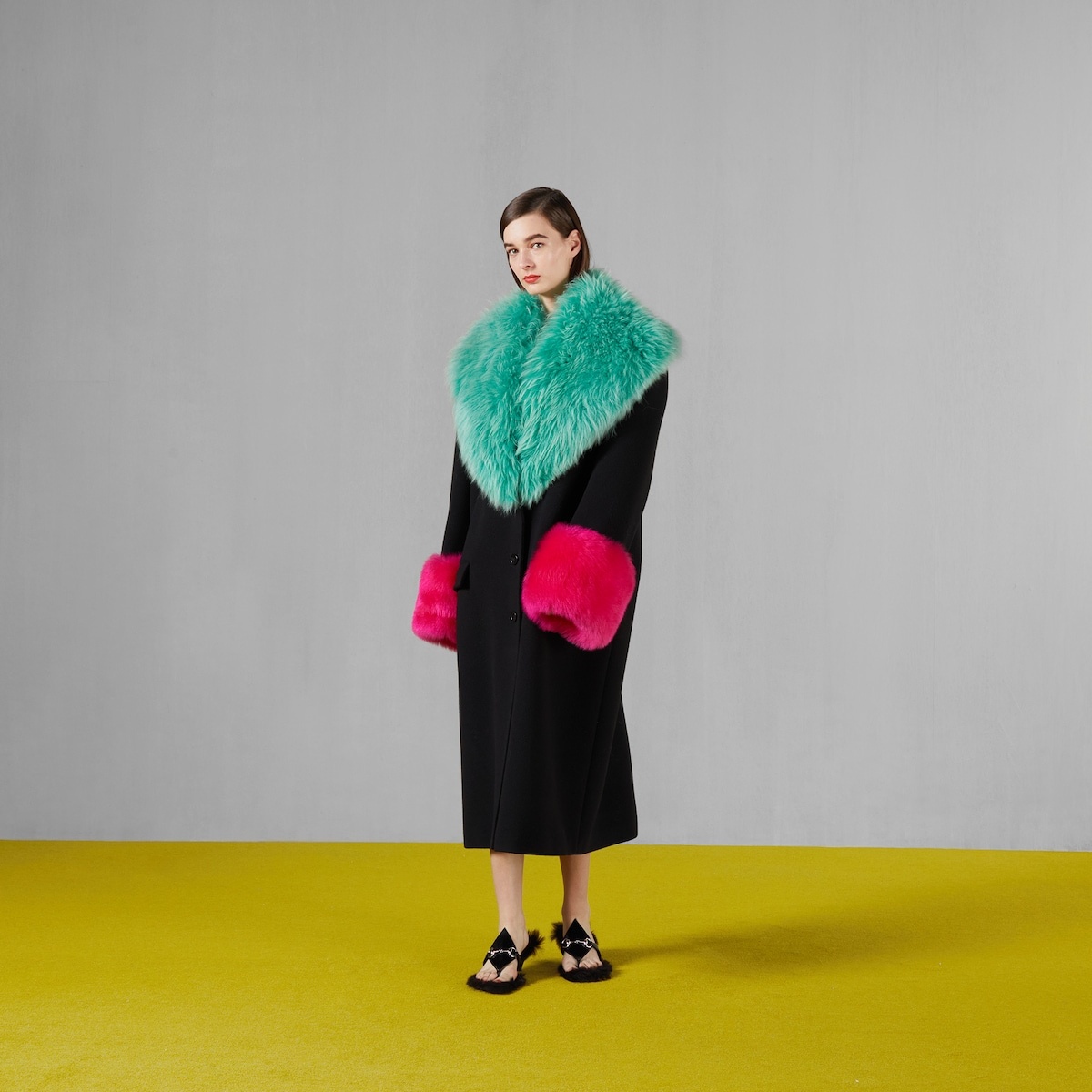 Wool cashmere coat - 7