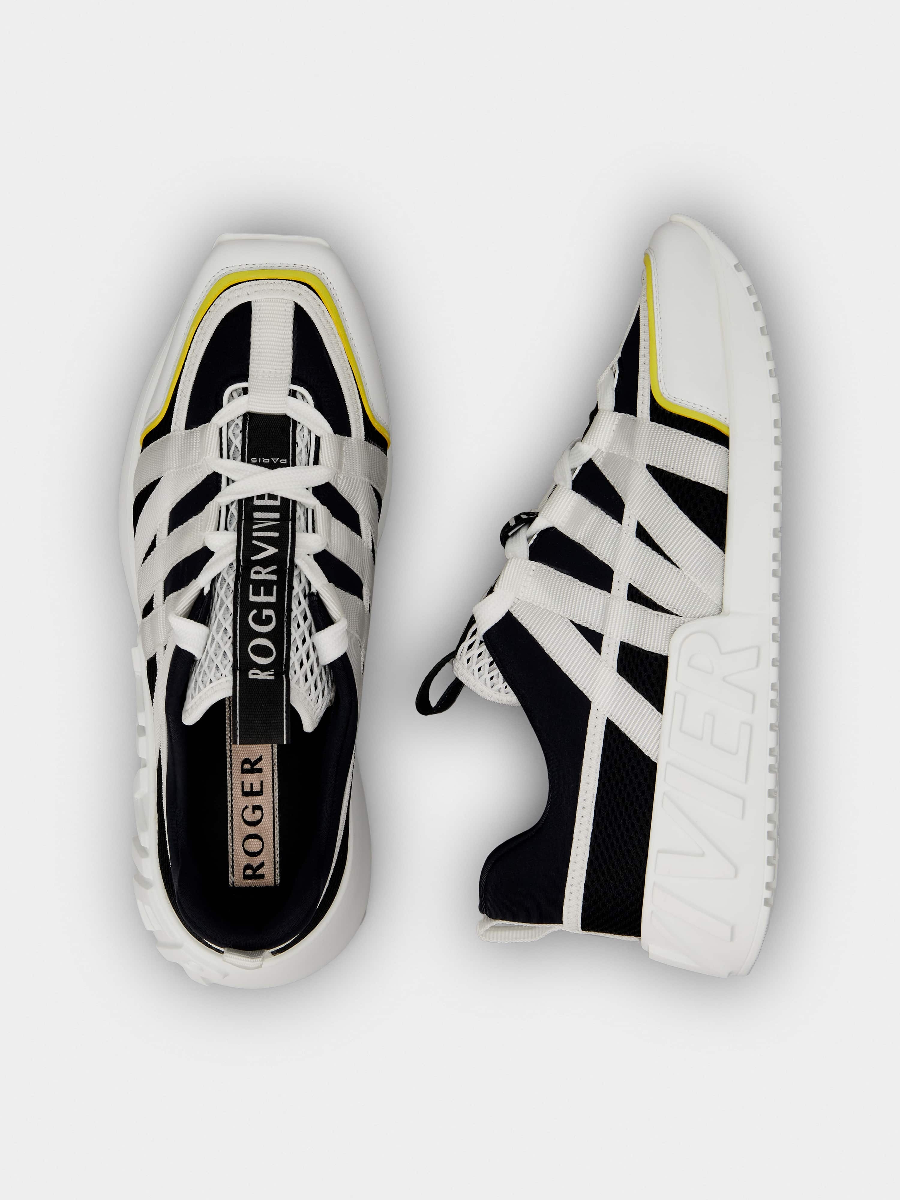 Viv' Go Lace Up Sneakers in Technical Fabrics - 7