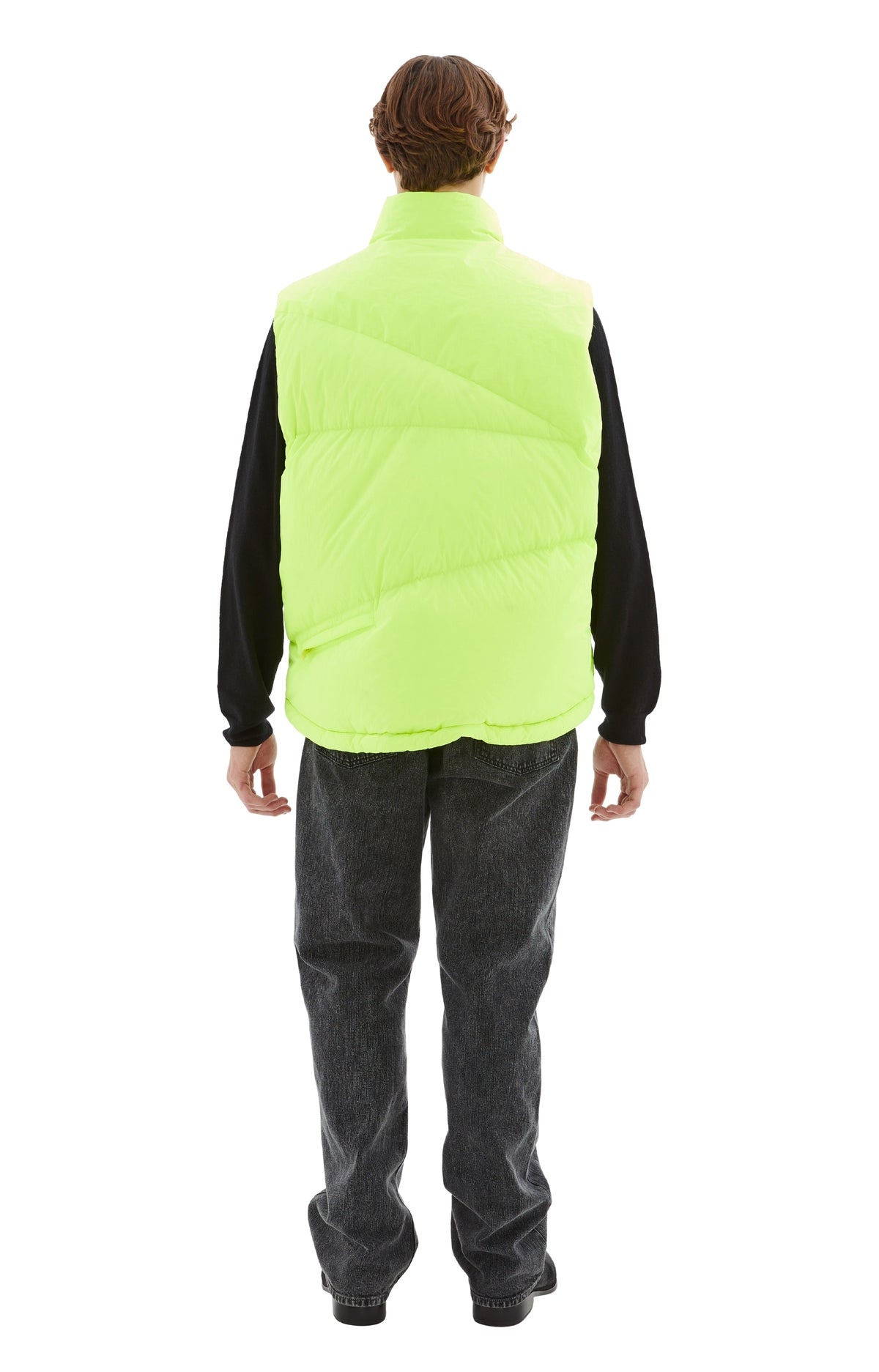 QUILTED VEST (YELLOW) - 4