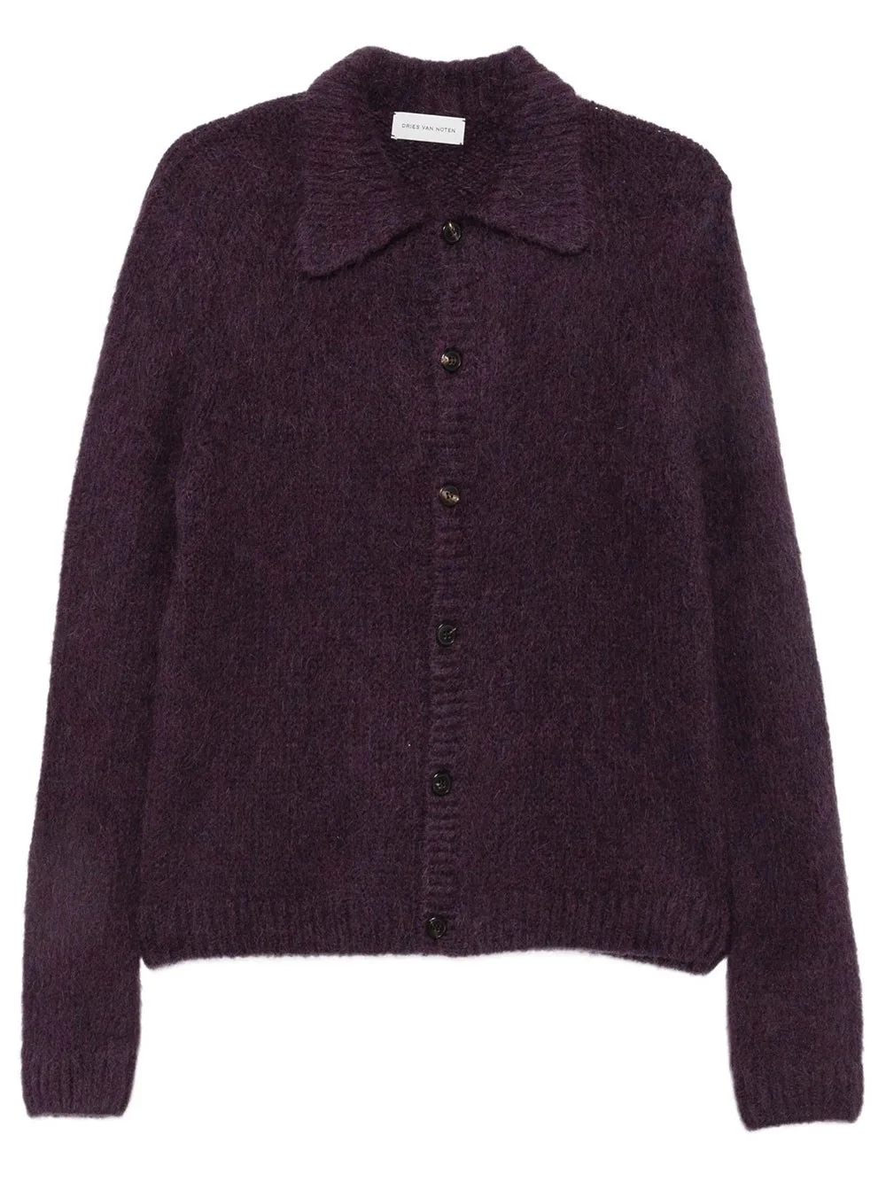 CARDIGAN MORA IN MISTO LANA - 1