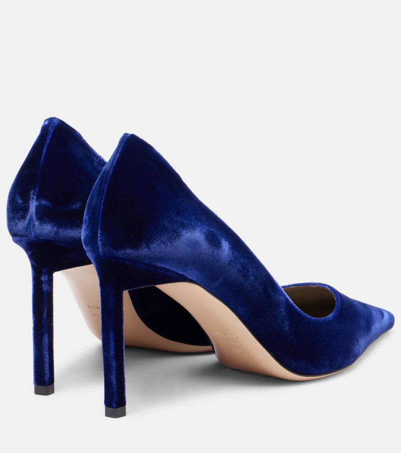 Betty 85 velvet pumps 2
