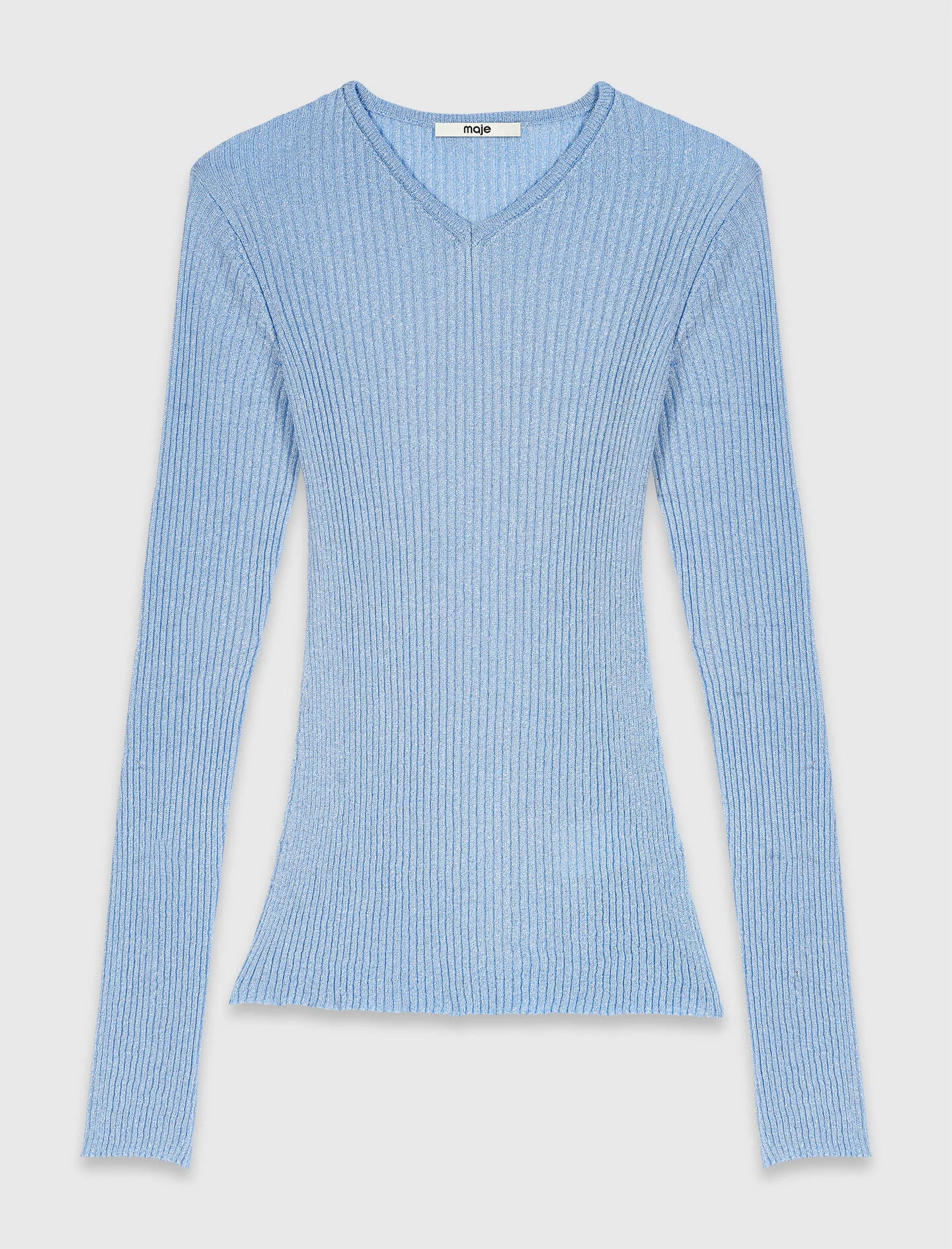 Lurex knit jumper - 1
