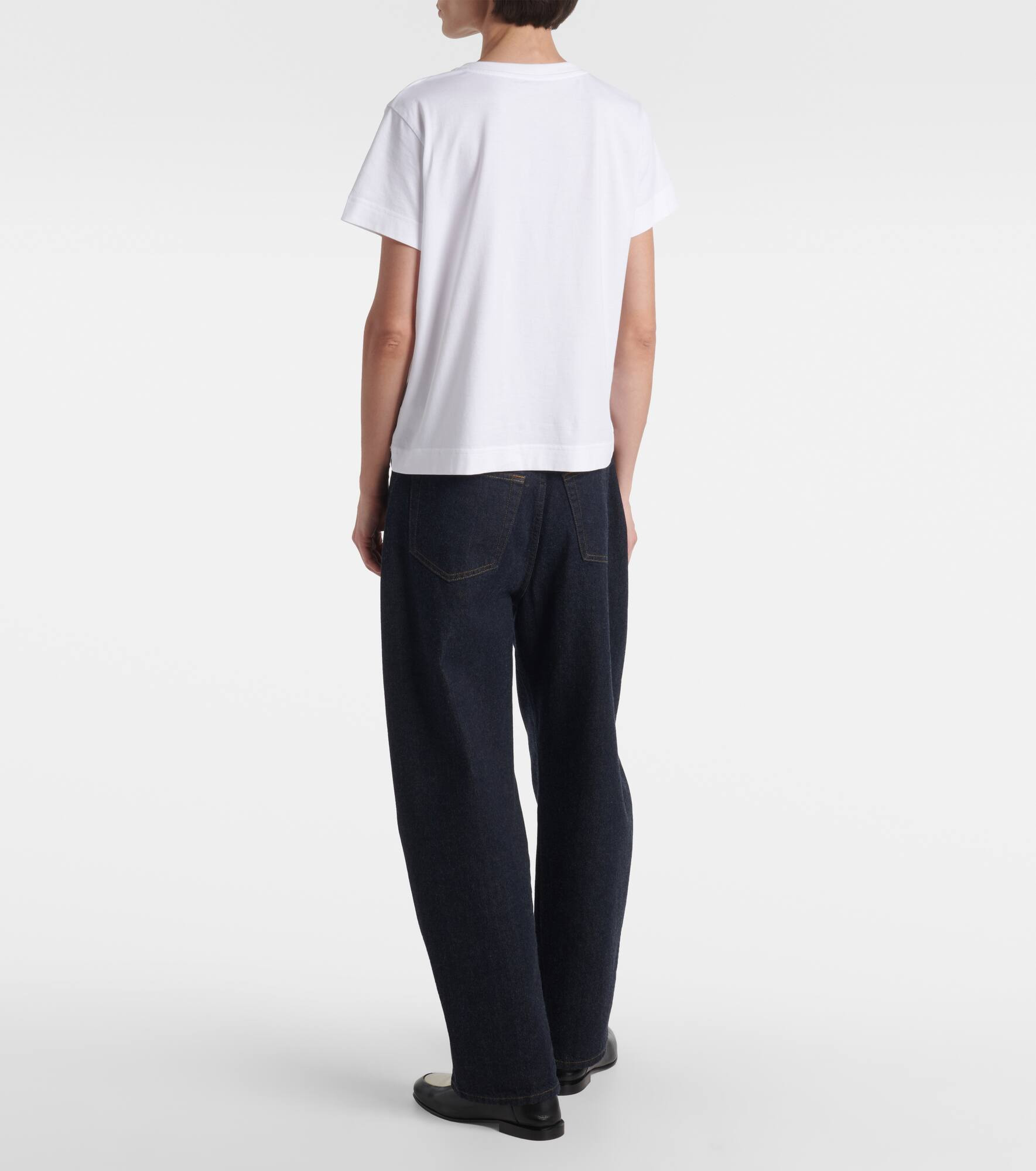 Logo cotton jersey T-shirt - 3