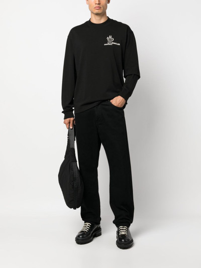 Moncler Grenoble logo-print sweatshirt outlook