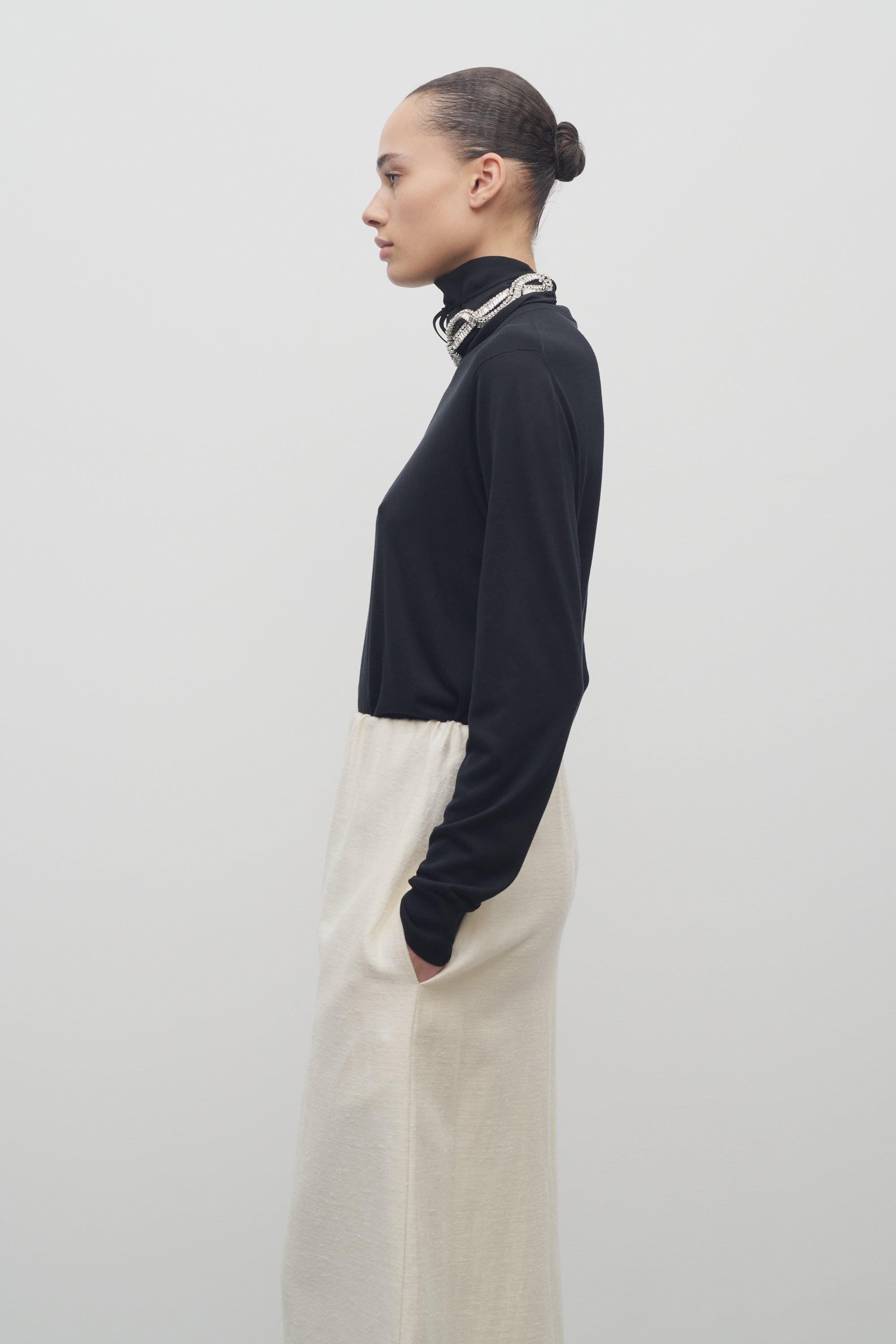 Kimbo Top in Silk and Viscose - 4