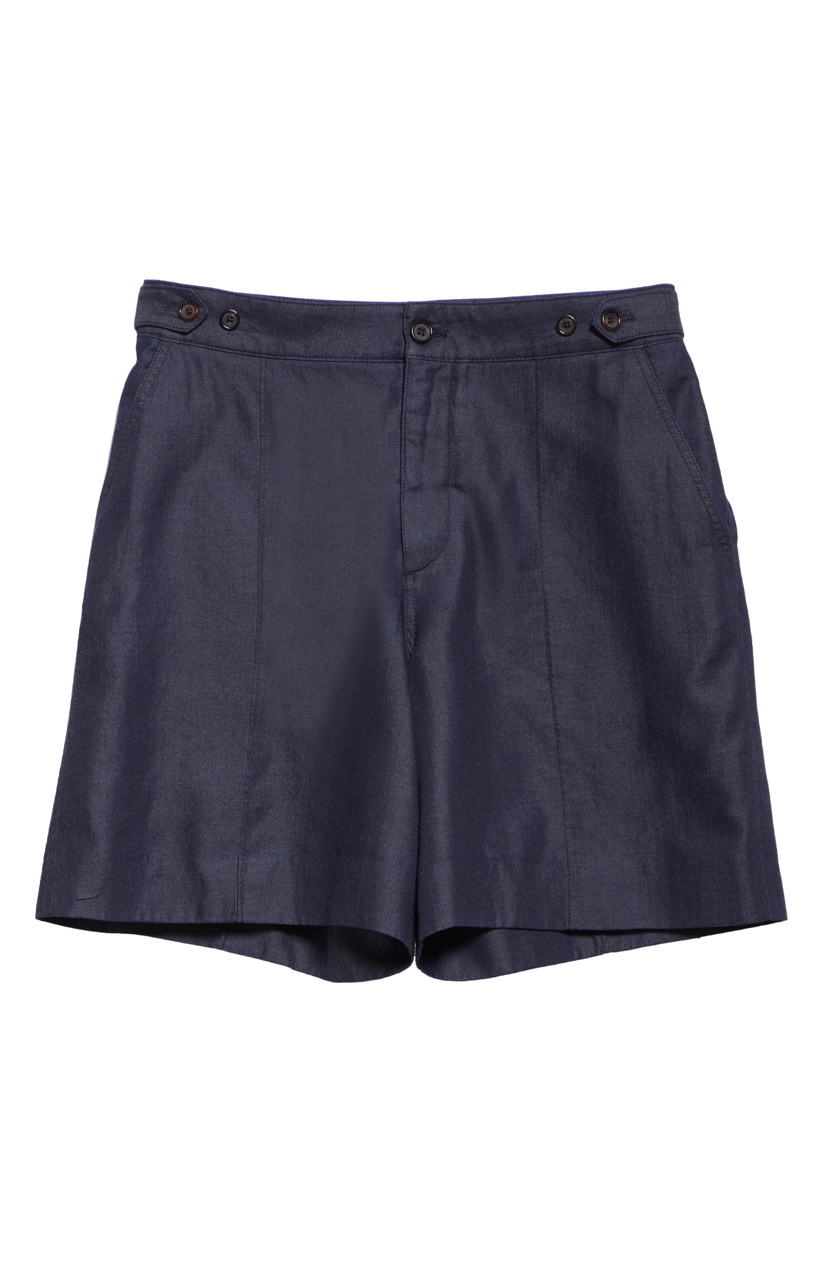 McQueen Denim Shorts in Indigo at Nordstrom - 6