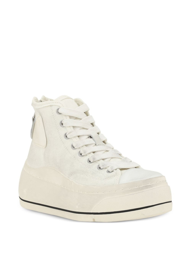R13 back-zip high-top sneakers outlook