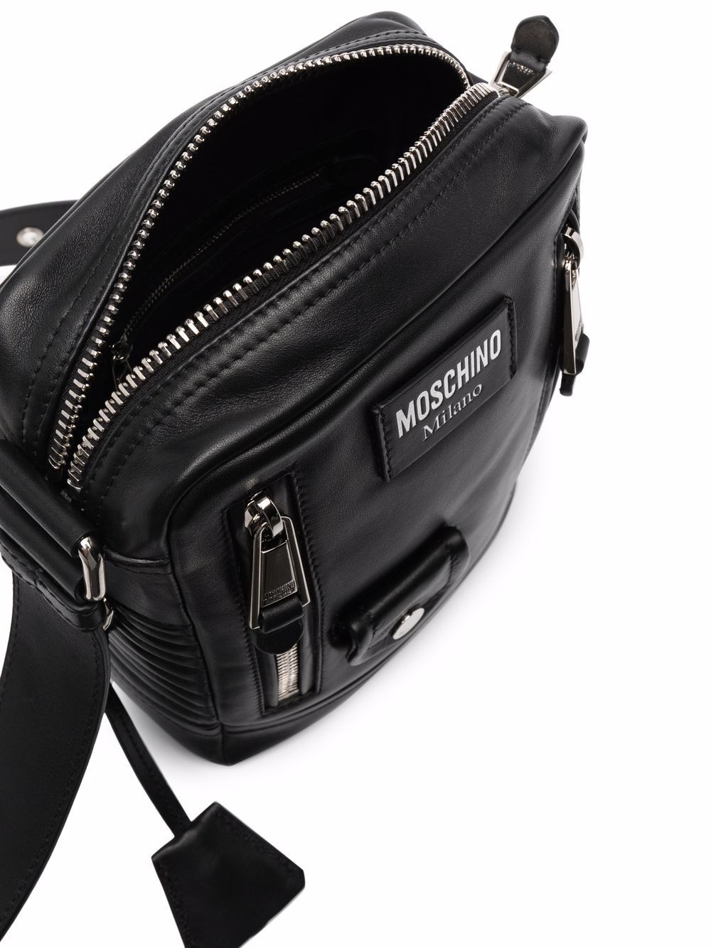 biker-style crossbody bag - 5