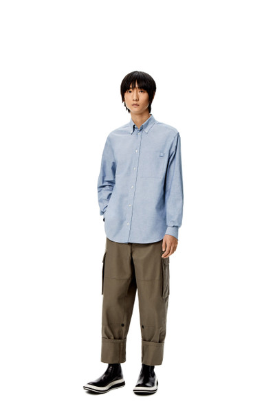 Loewe Chest pocket Oxford shirt in cotton outlook