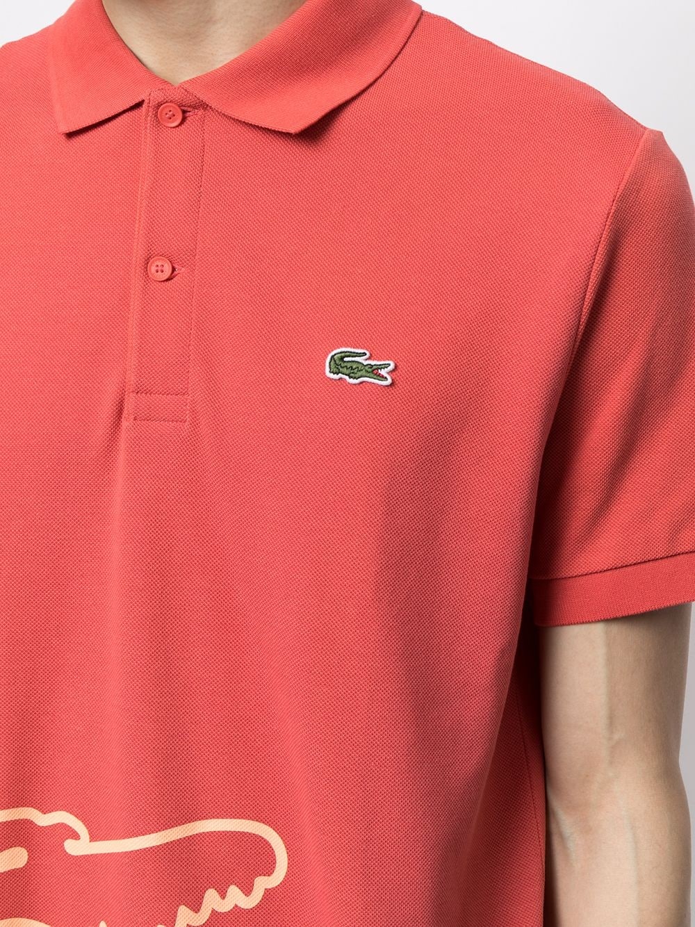 logo-print short-sleeved polo shirt - 5