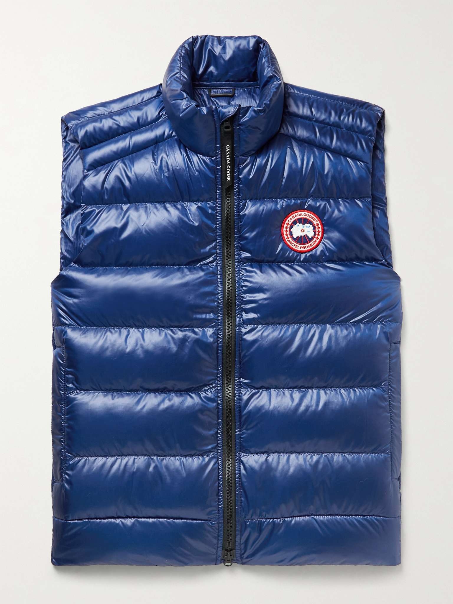 Crofton Slim-Fit Quilted Recycled Nylon-Ripstop Down Gilet - 1