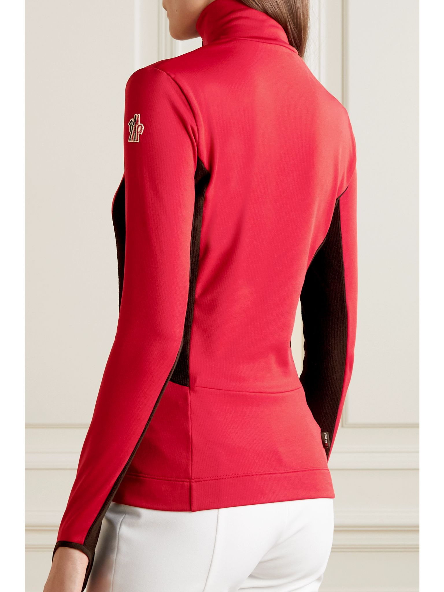 Power Grid Polartec stretch-jersey base layer Red - 3