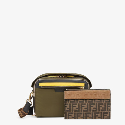 FENDI Green nylon bag outlook