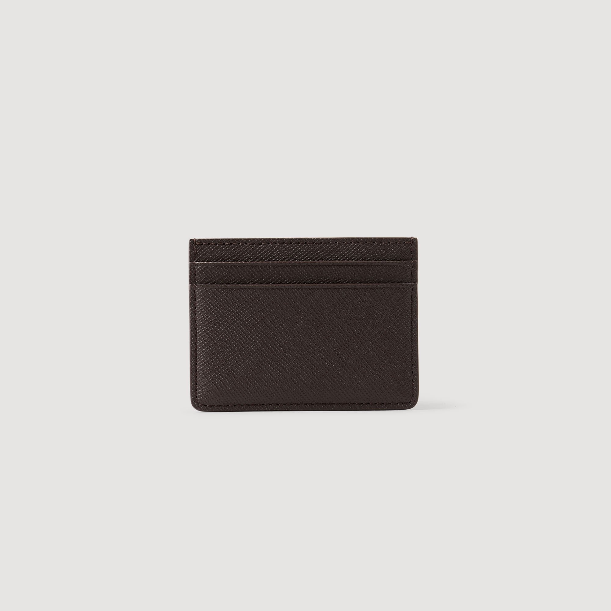 RECONSTITUTED LEATHER CARDHOLDER - 2
