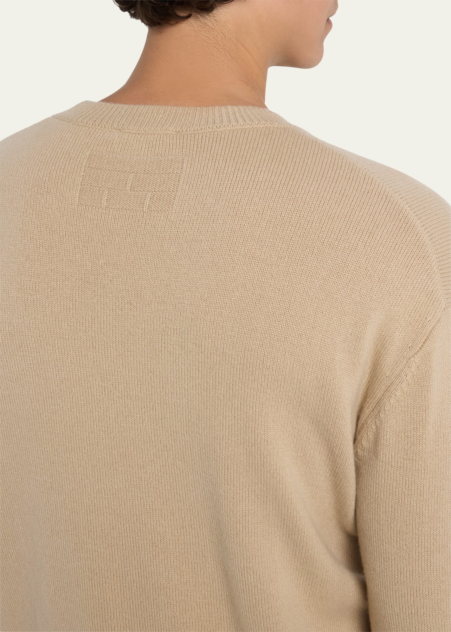 Men's Lightweight Cashmere Pullover - 5