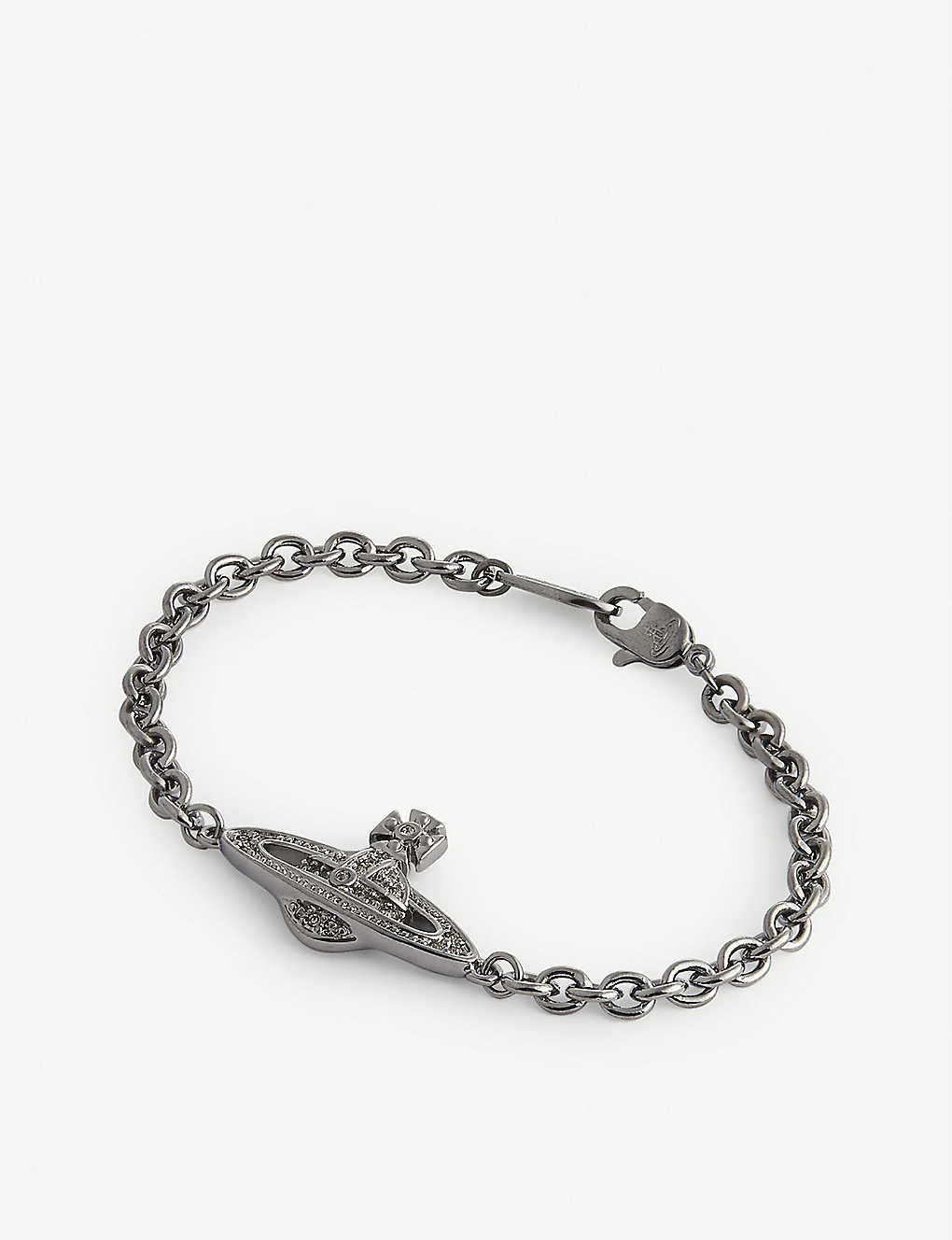 Vivienne Westwood 'Rose Bas Relief' Bracelet in Metallic