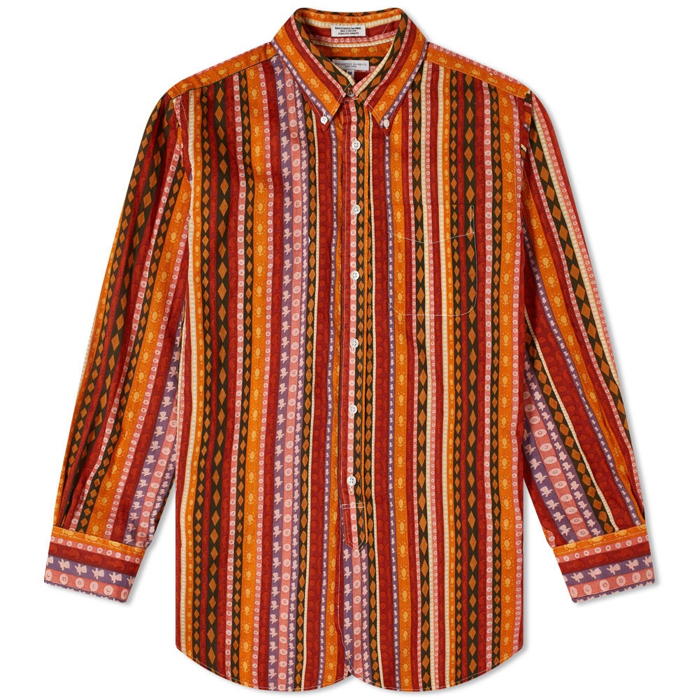 Engineered Garments 19Th Century Multi Stripe Button Down Sh - 1