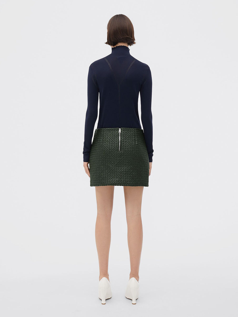 Bottega Veneta Women Gonna Pelle - 3