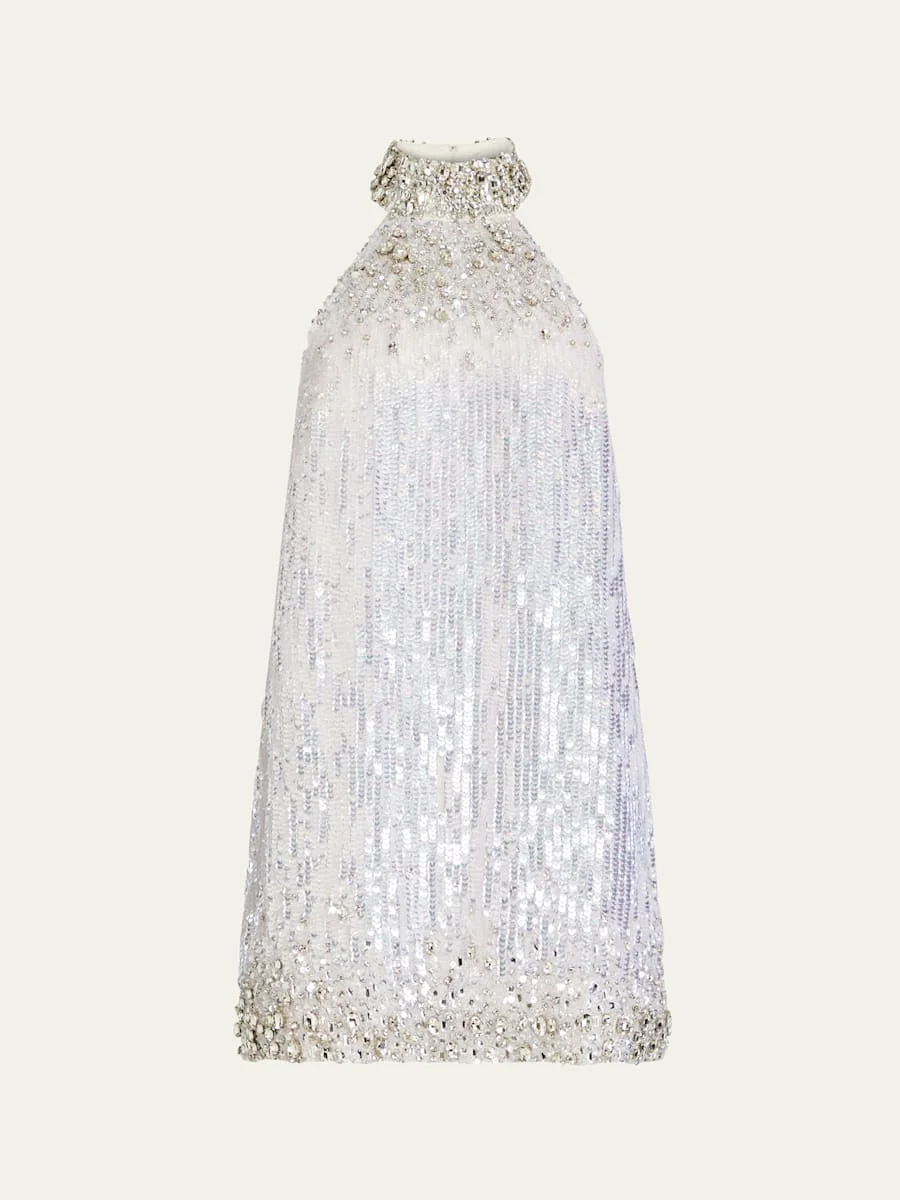 Deeanna Embellished Mini Dress - 1