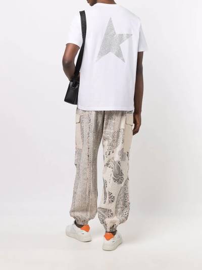 Golden Goose logo-print crew neck T-shirt outlook