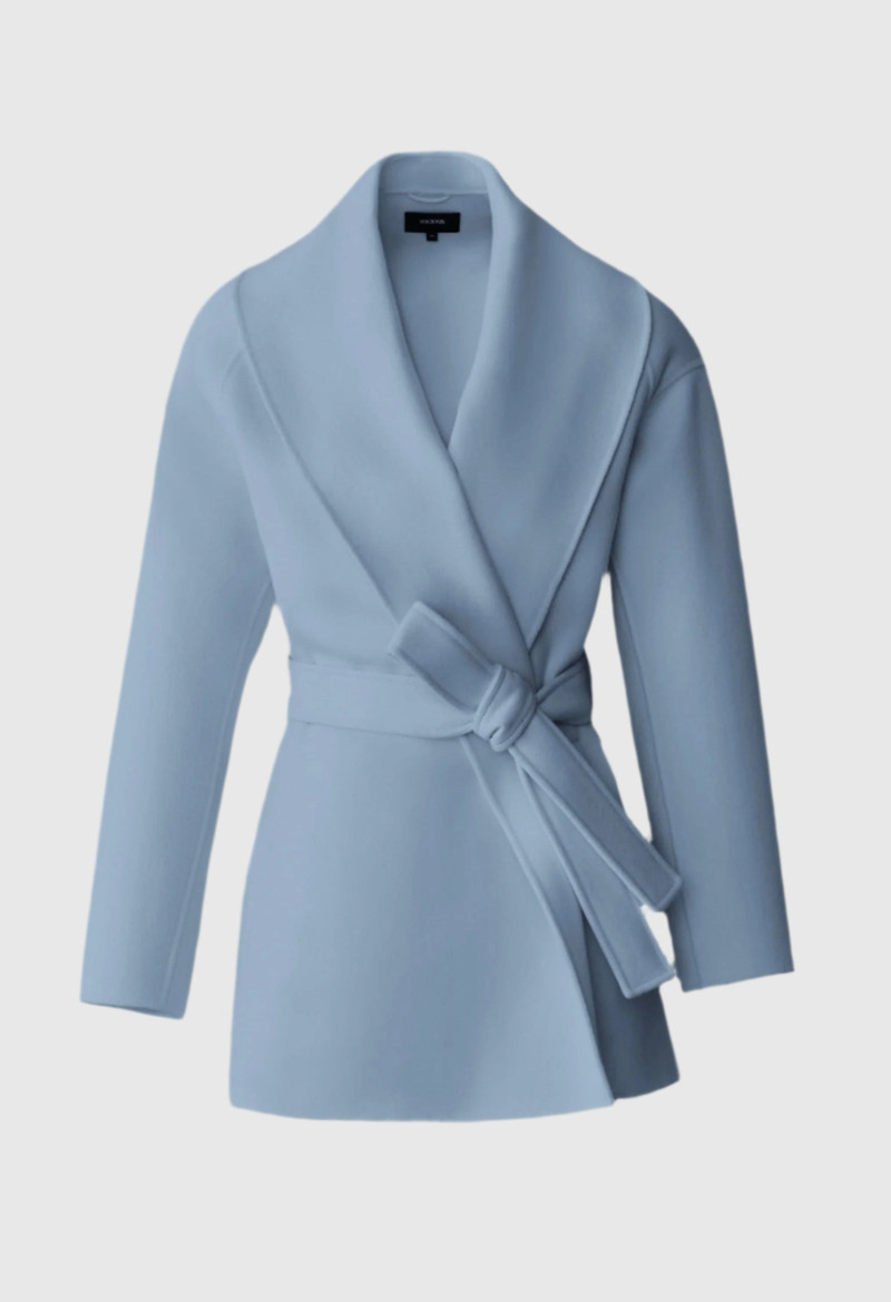 TYRA Double-Face wool robe jacket 1