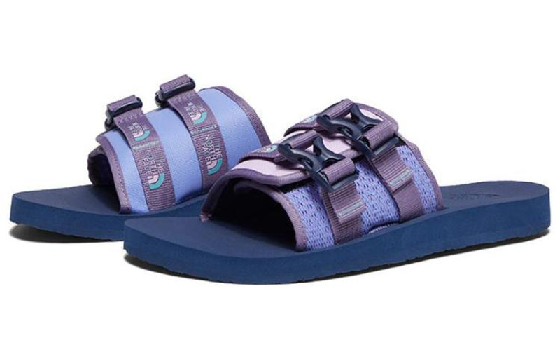 The North Face THE NORTH FACE x CLOT Trekking Base Camp Strap Slides 'Black Red' NF0A819Z1IGW-100 outlook