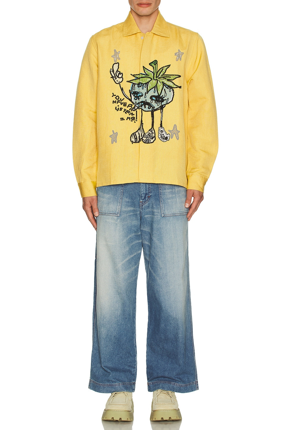 Faded Painter Jeans - 7