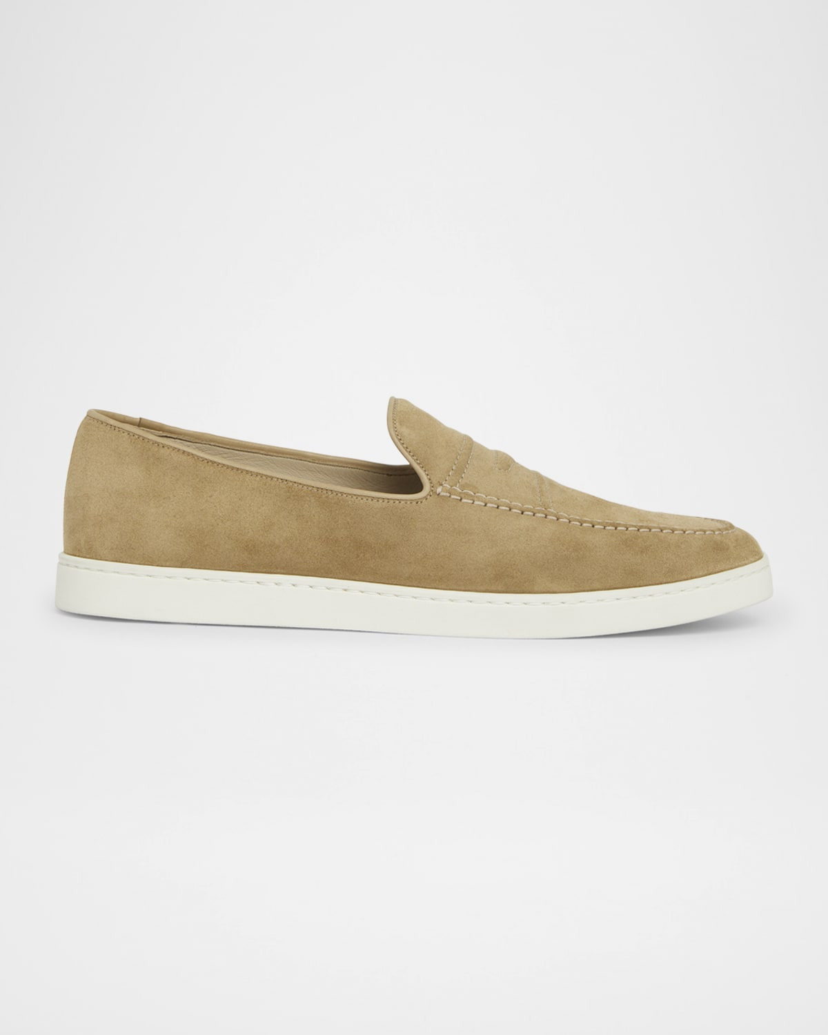 Men's Peebles Suede Penny Loafers - 1