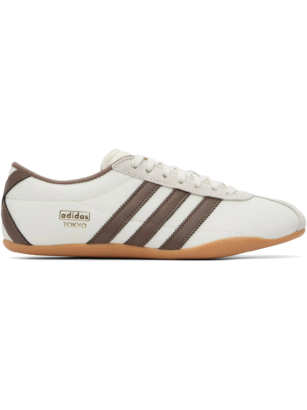 Off-White & Brown Tokyo Sneakers - 1