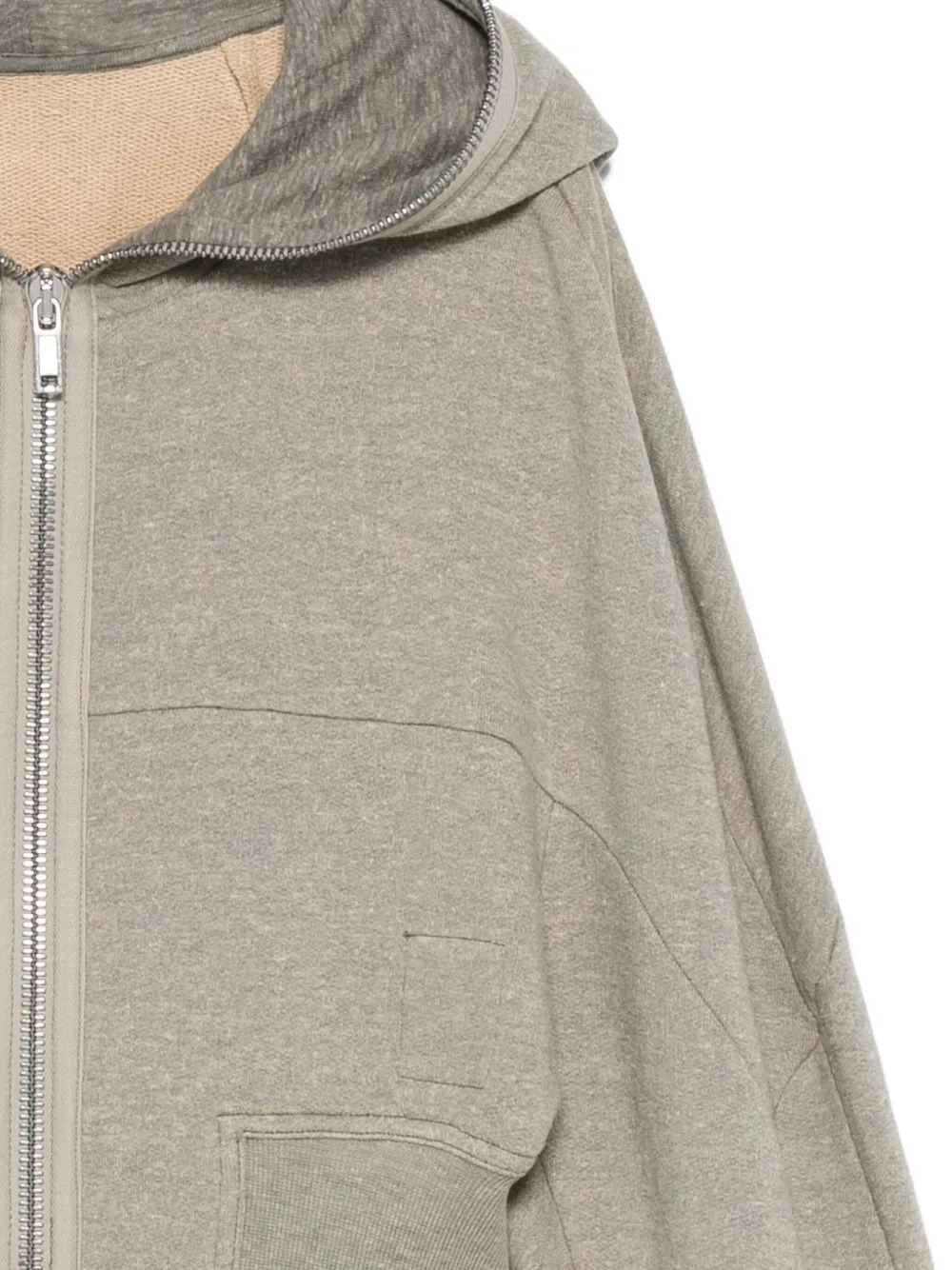 RICK OWENS DRKSHDW - Women Collage Gimp Hoodie - 3