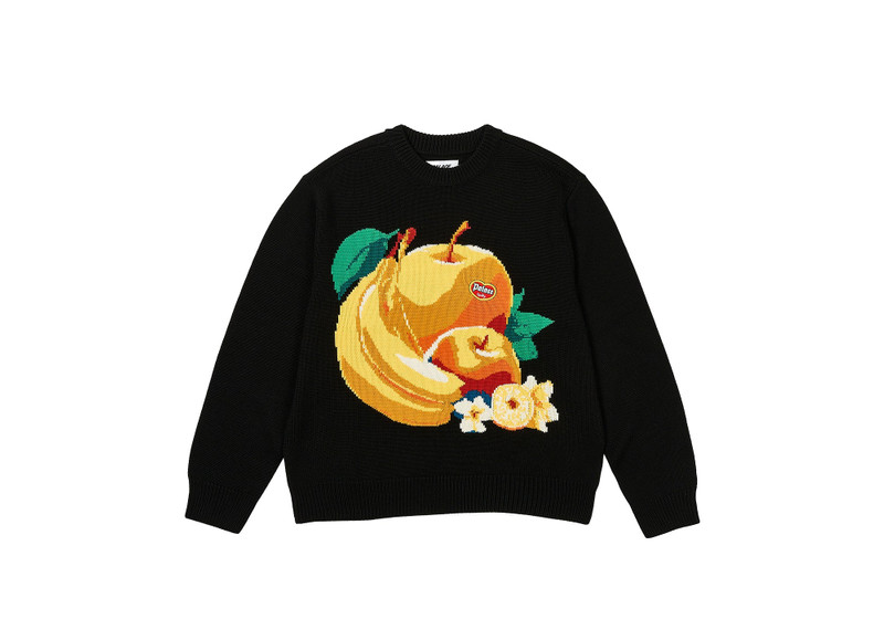 FRUIT LIFE KNIT BLACK - 1