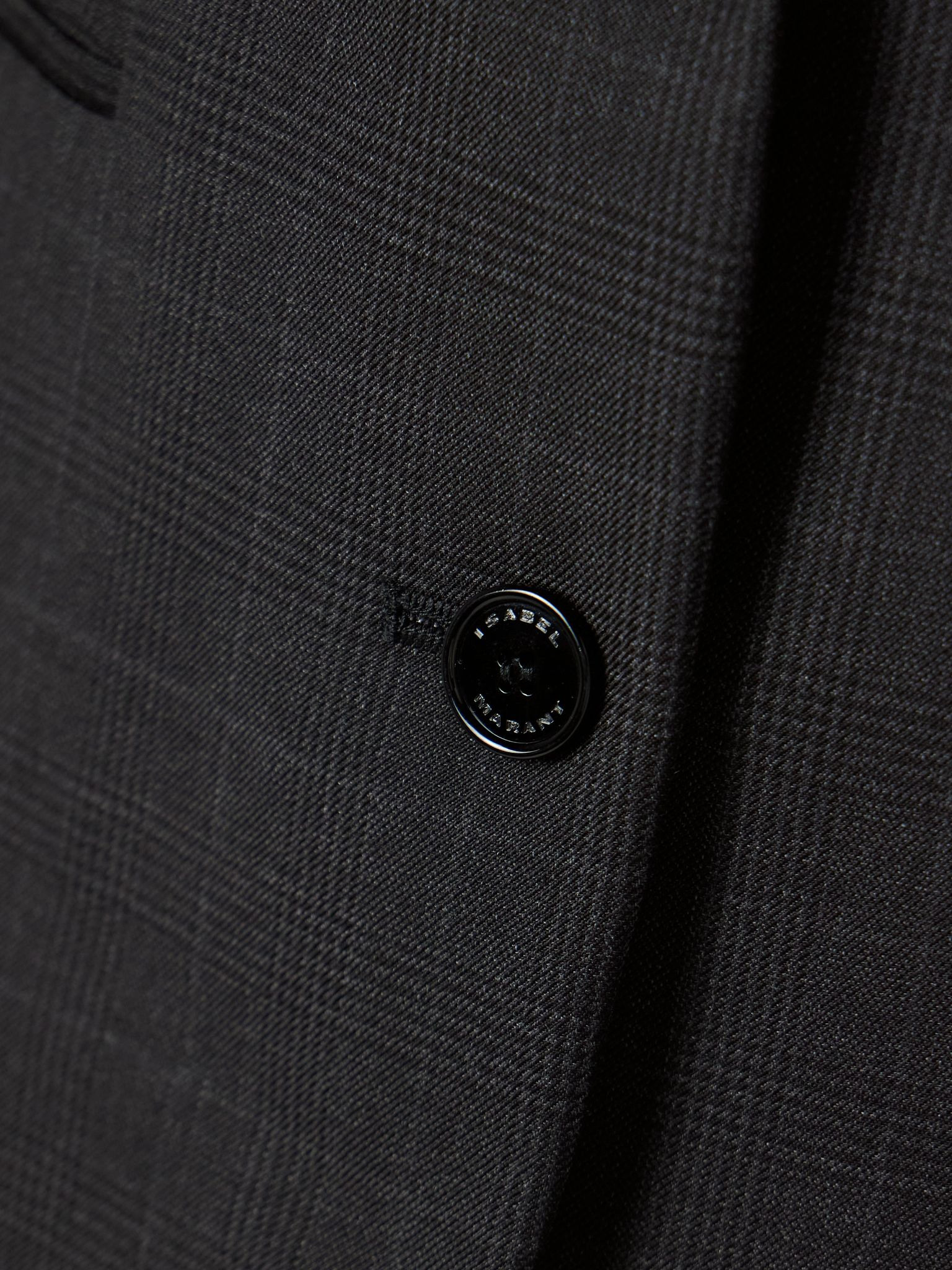 Reva Prince of Wales checked wool blazer Gray - 4