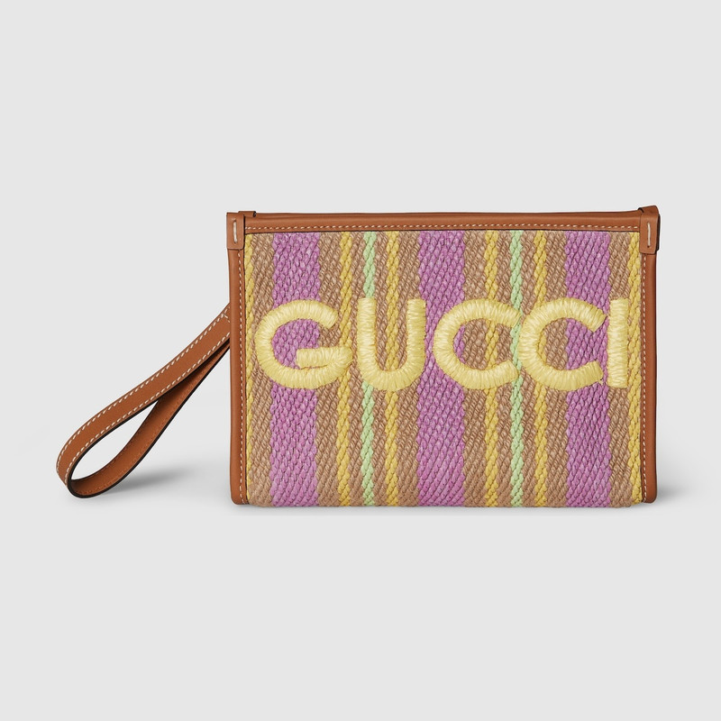 Pouch with Gucci logo 1