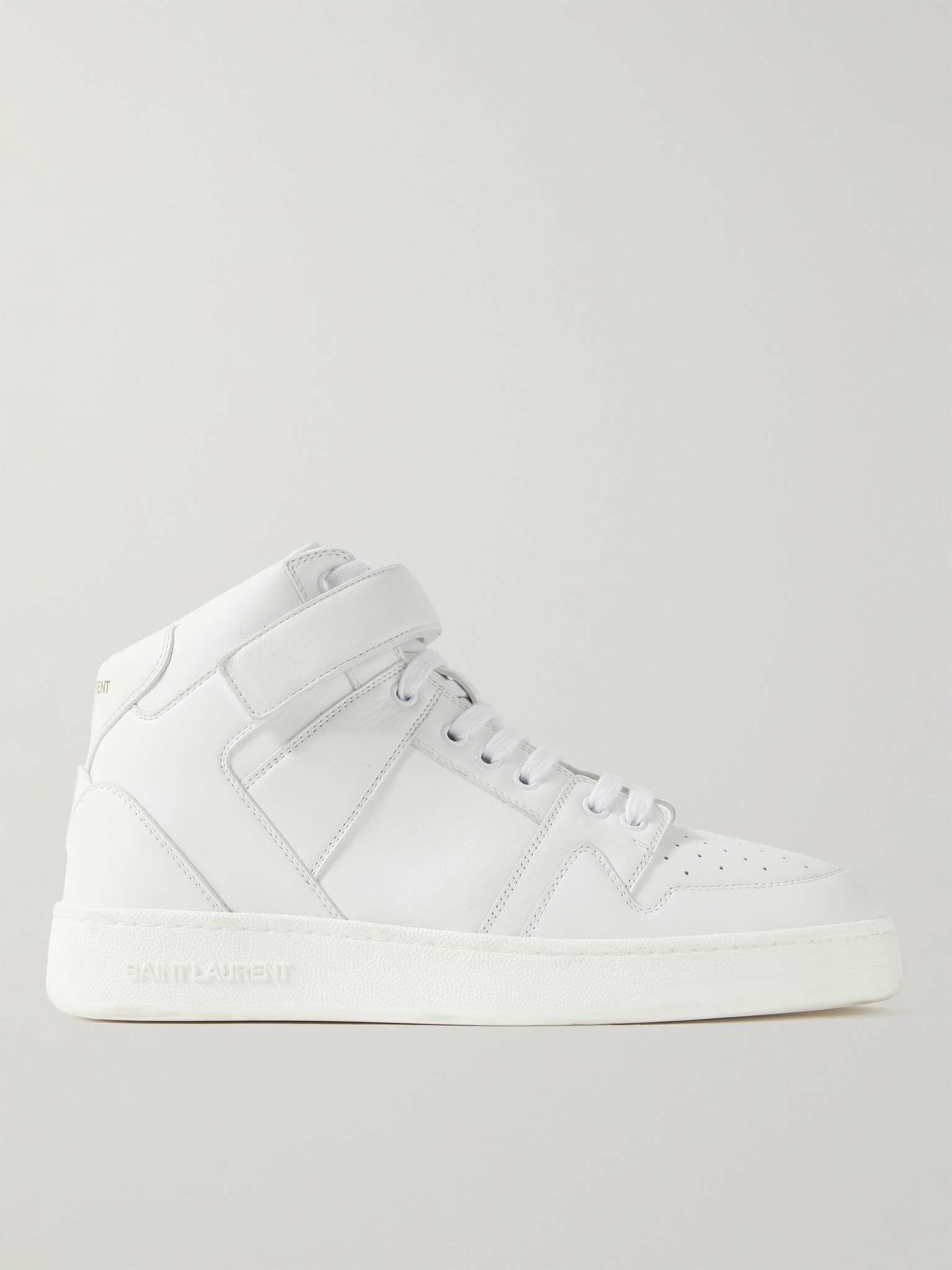 Greenwich Leather High-Top Sneakers - 1