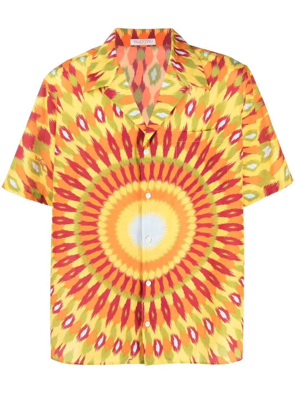 graphic-print shirt - 1