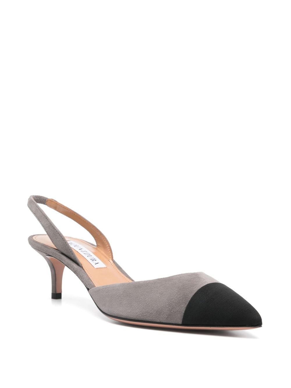 50mm Milanese slingback pumps - 2