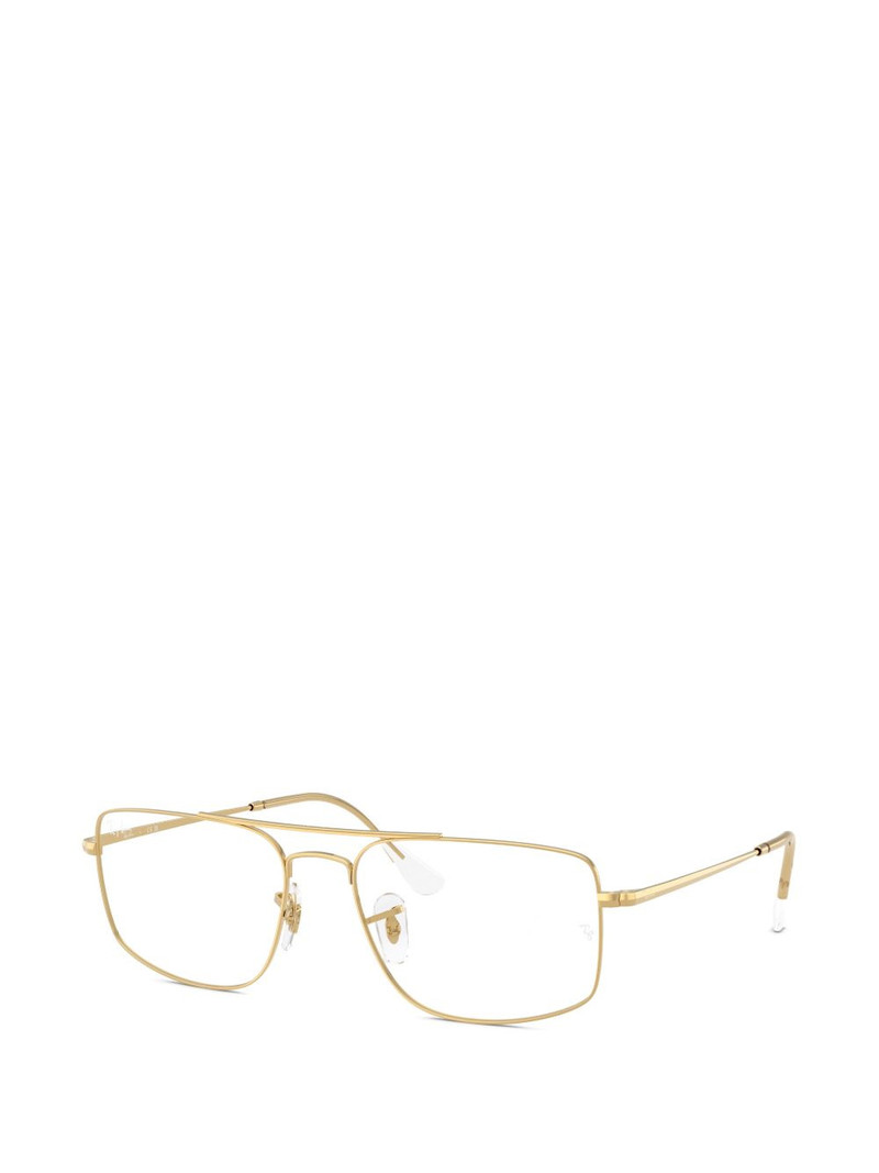 Ray-Ban square metal glasses outlook