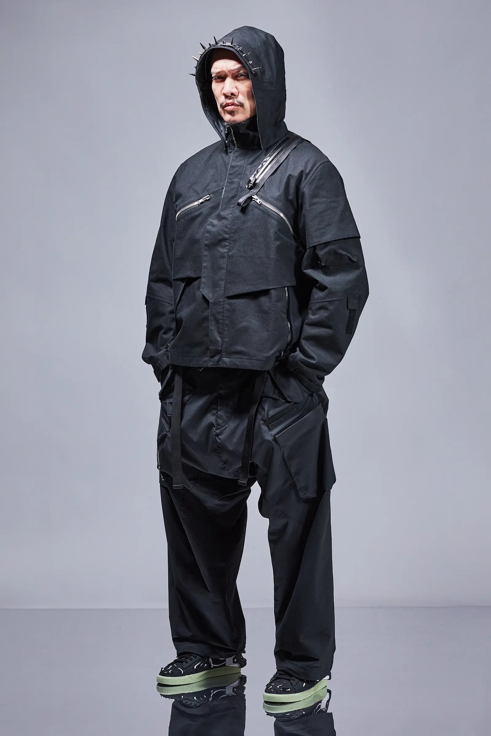 J1WB-BQ 3L Interops Jacket Black - 7