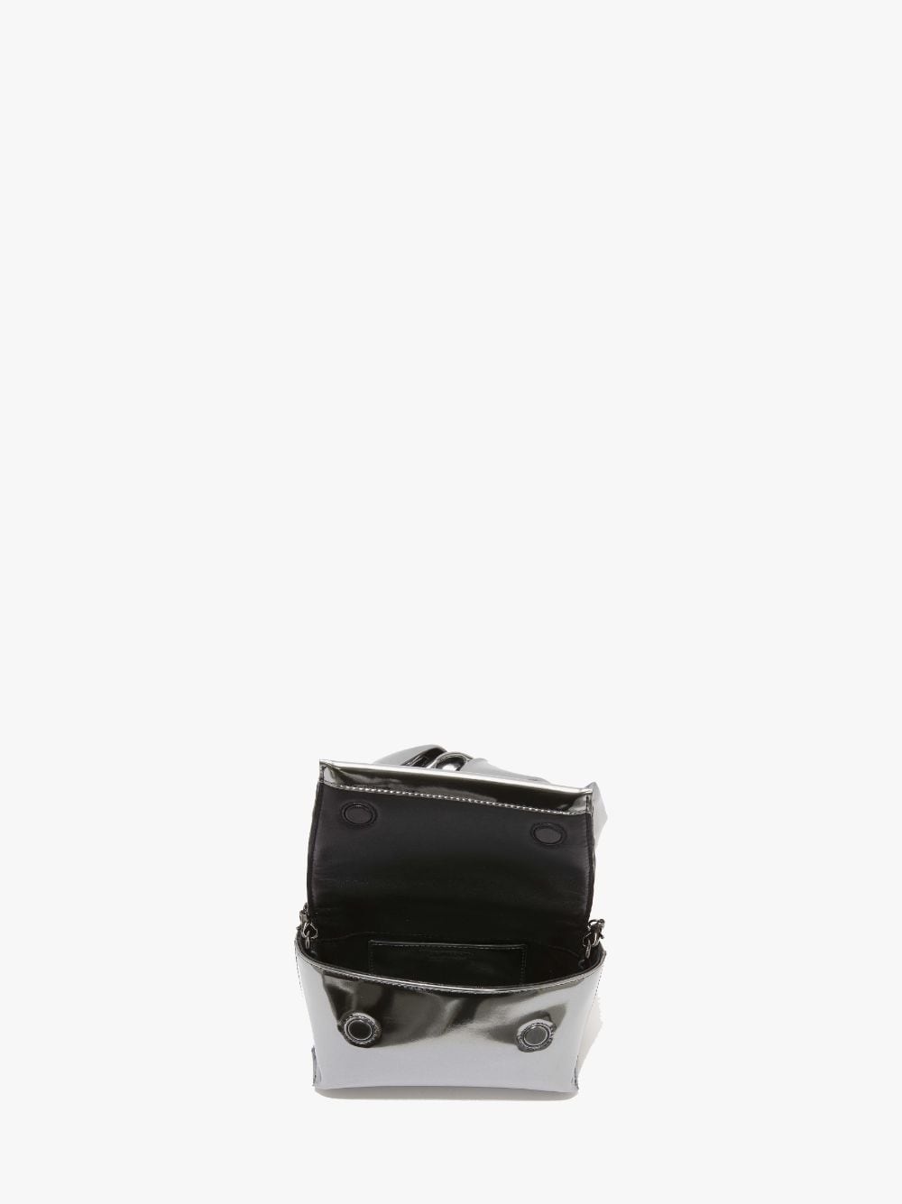 SMALL TWISTER - METALLIC TOP HANDLE BAG - 3