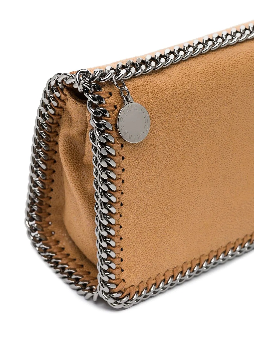 brown falabella shoulder bag - 5