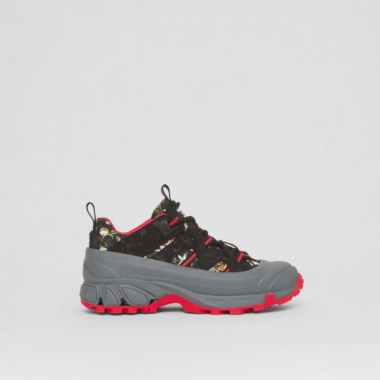 Floral Print Nylon Arthur Sneakers - 1