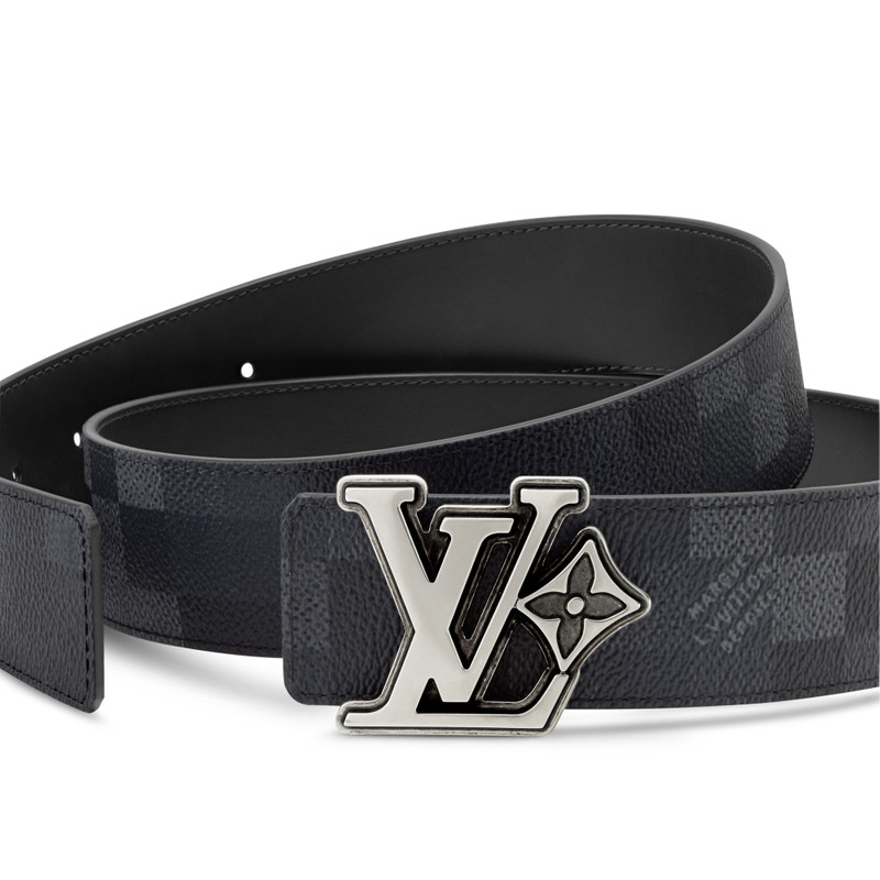 LV Flower Damoflage 40mm Reversible Belt 2