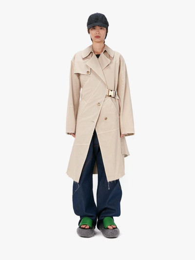 JW Anderson TWISTED BUCKLE TRENCH COAT outlook