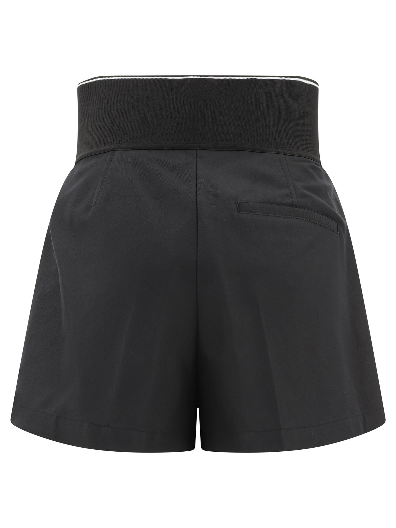 Alexander Wang Safari Short With Exposed Zipper And Logo Elastic - 2