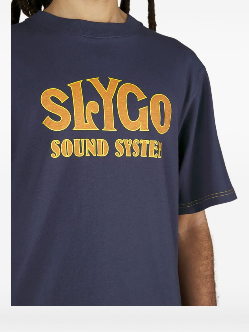 slogan-print T-shirt 4