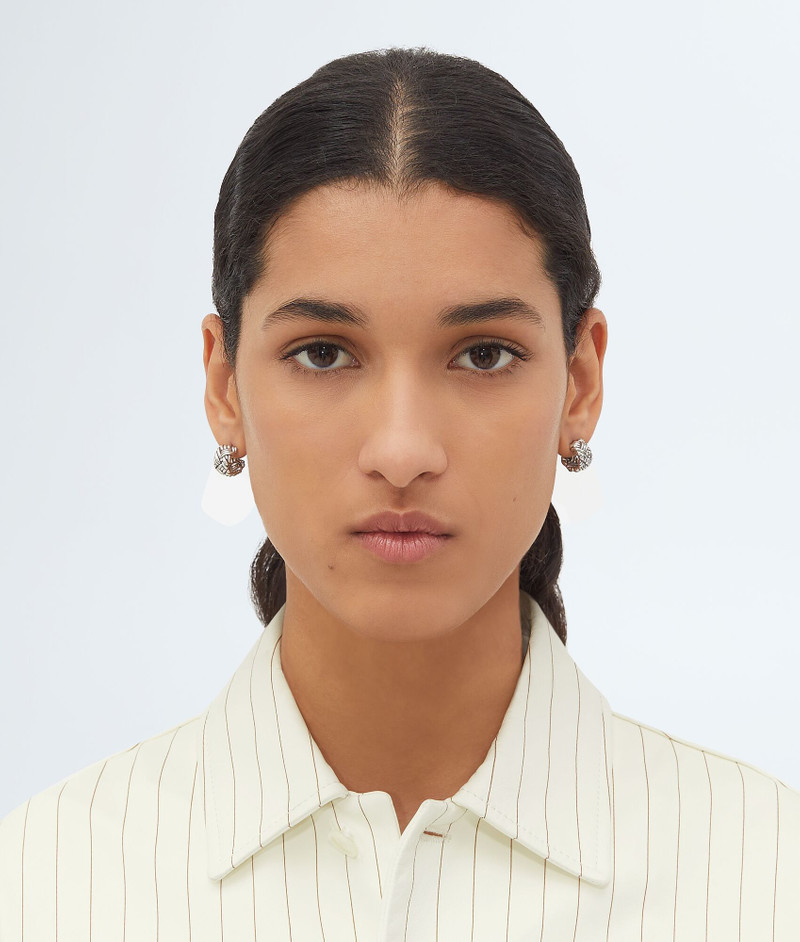 Bottega Veneta Intreccio Small Earrings outlook