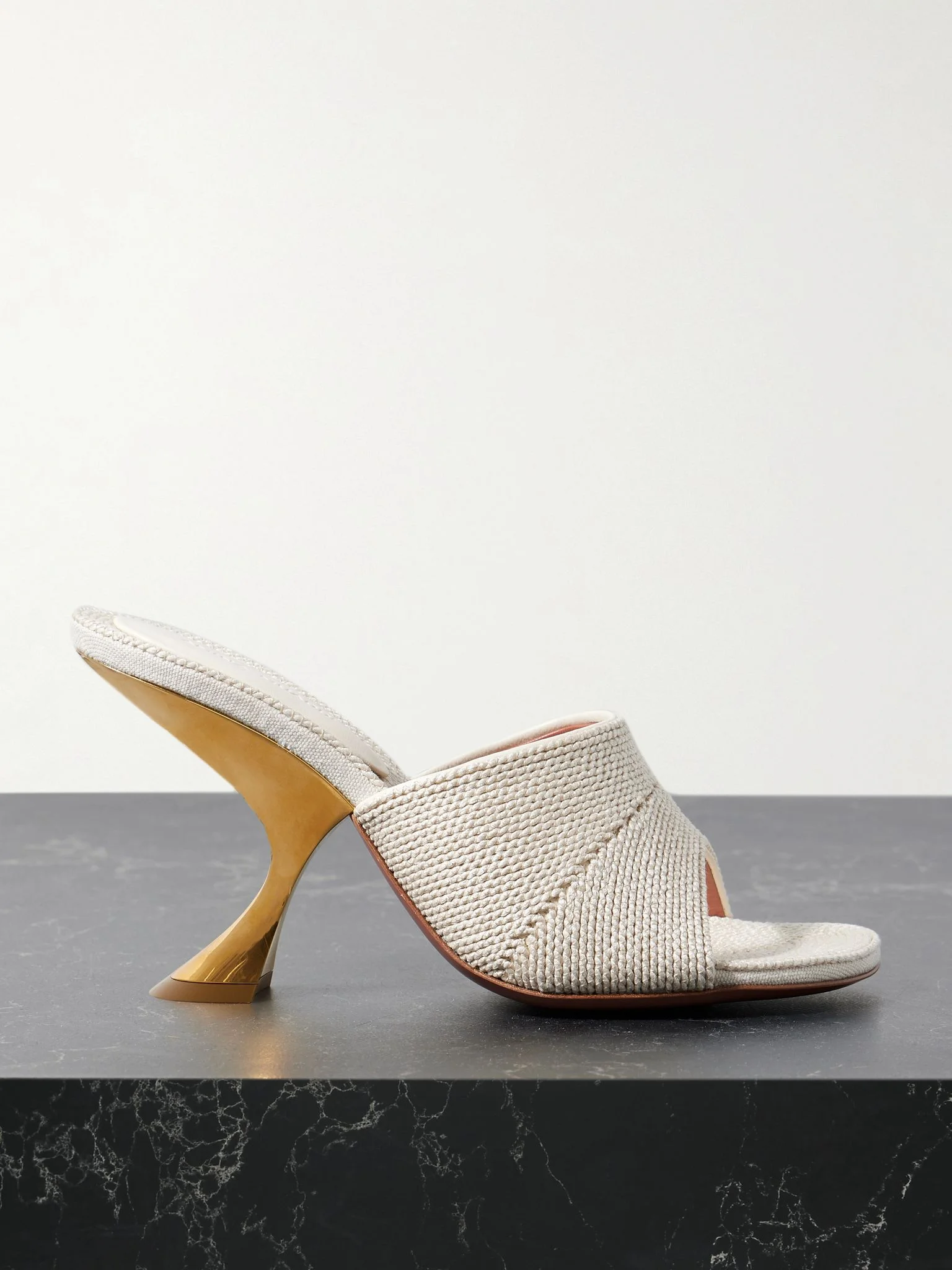 Taylor canvas mules Beige - 1